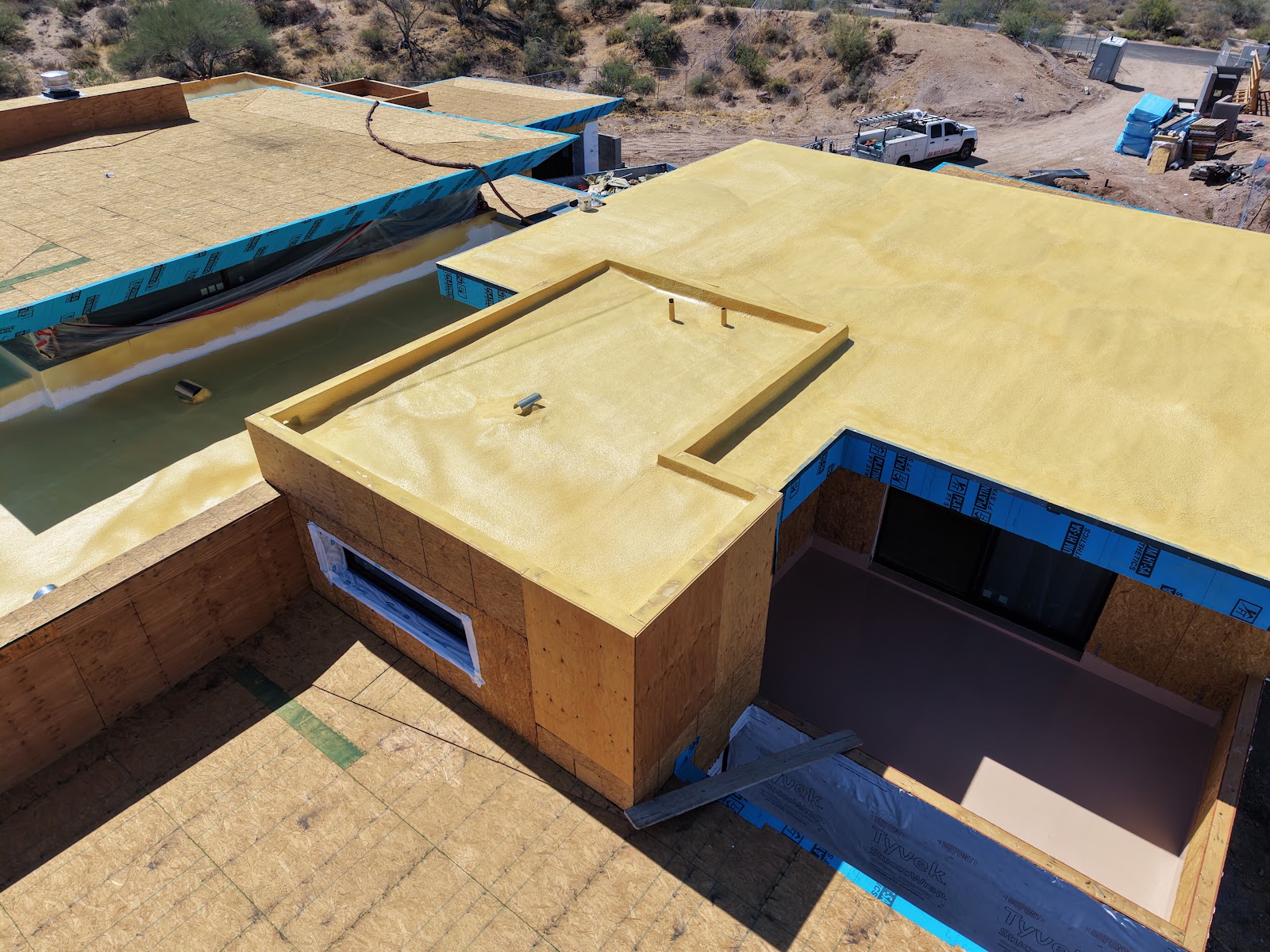 New Construction Spray Foam Roof photo 2
