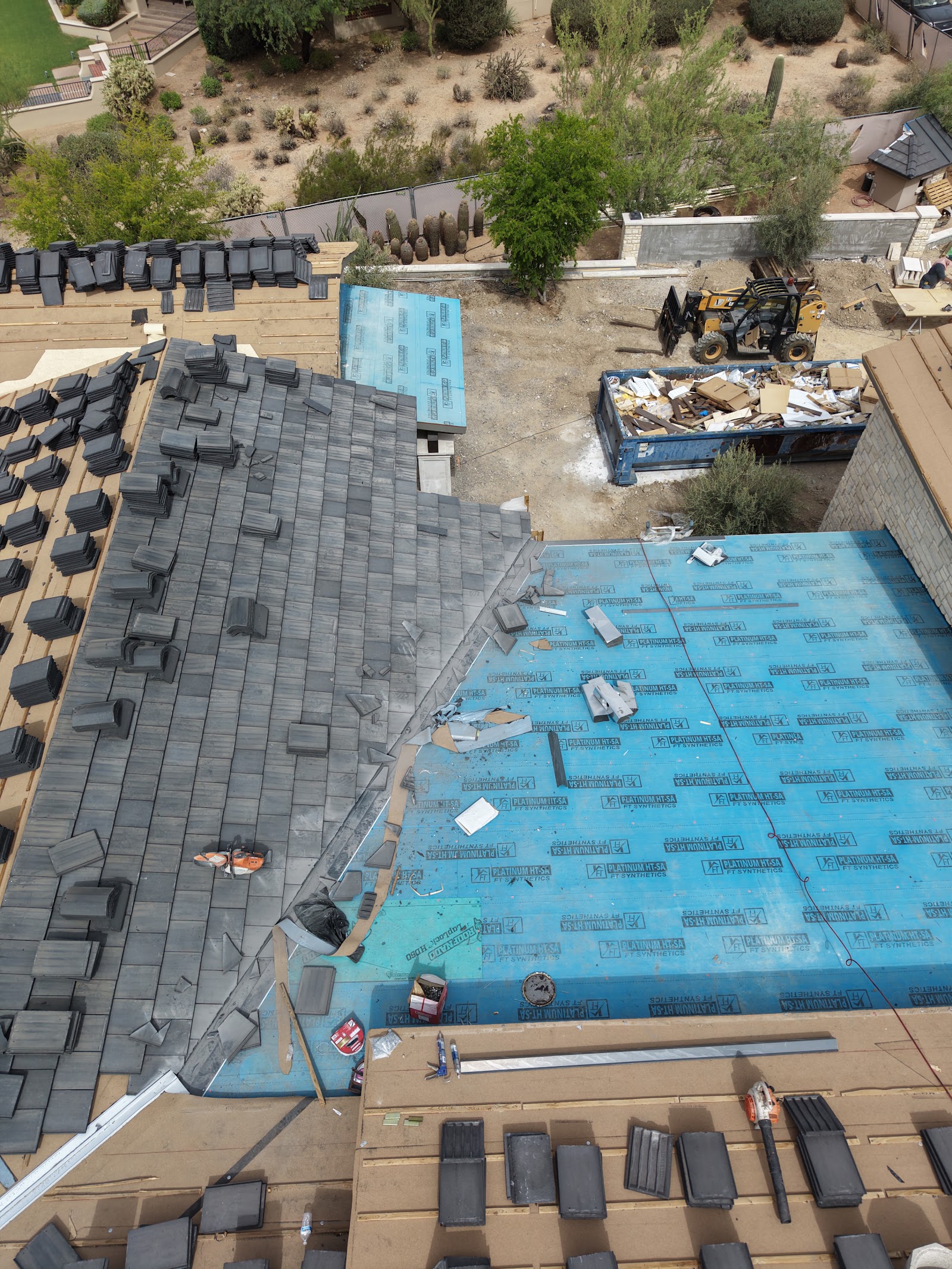 New Construction Tile Roof Installation photo 4