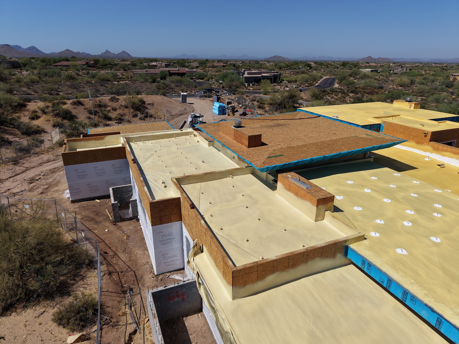 New Construction Spray Foam Roof photo 8