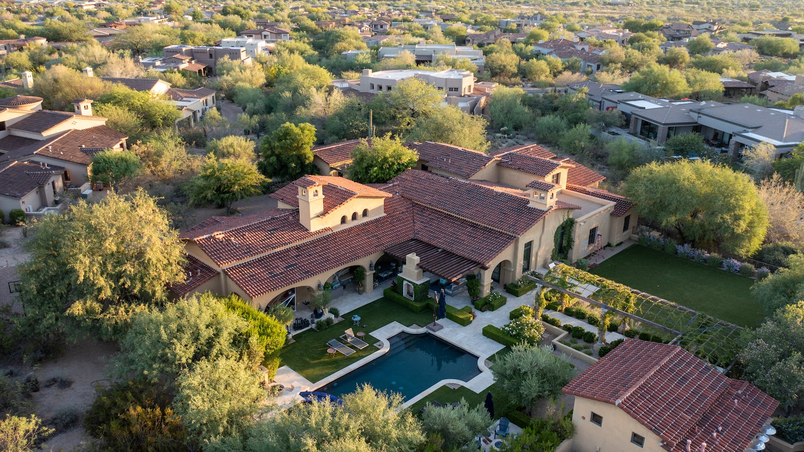 Clay Tile Roof on a Mediterranean-Style Home photo 2