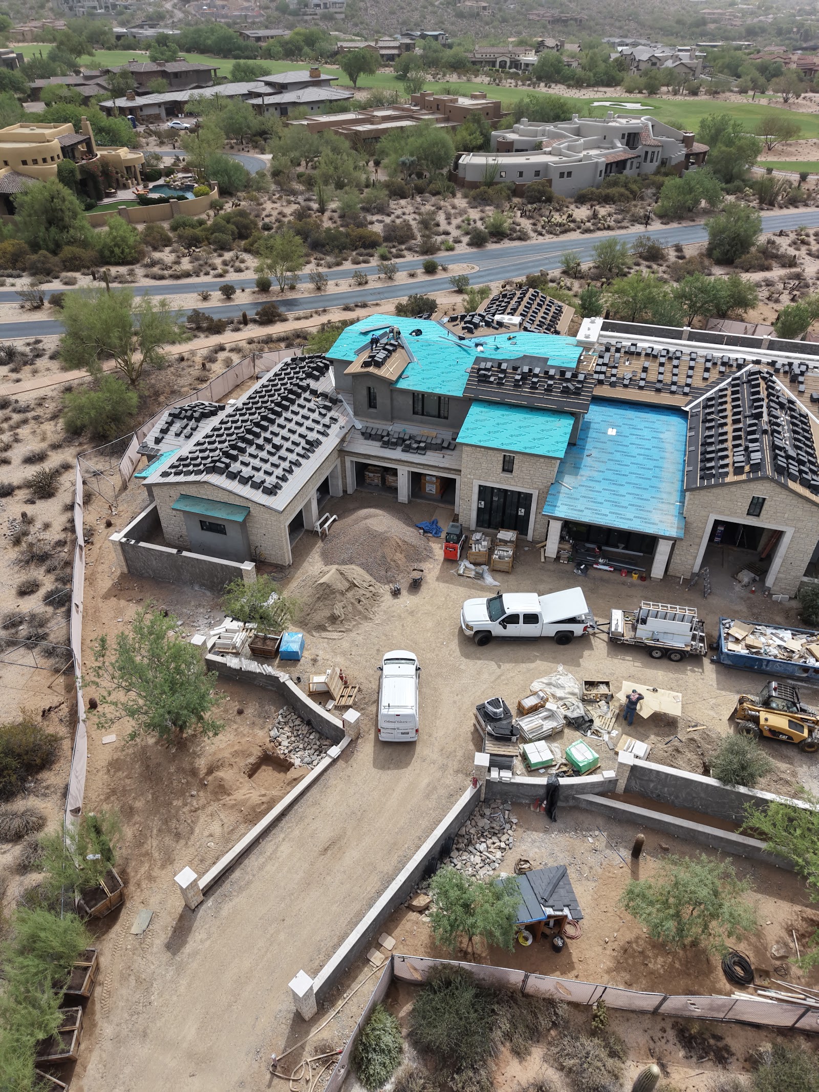 New Construction Tile Roof Installation photo 1