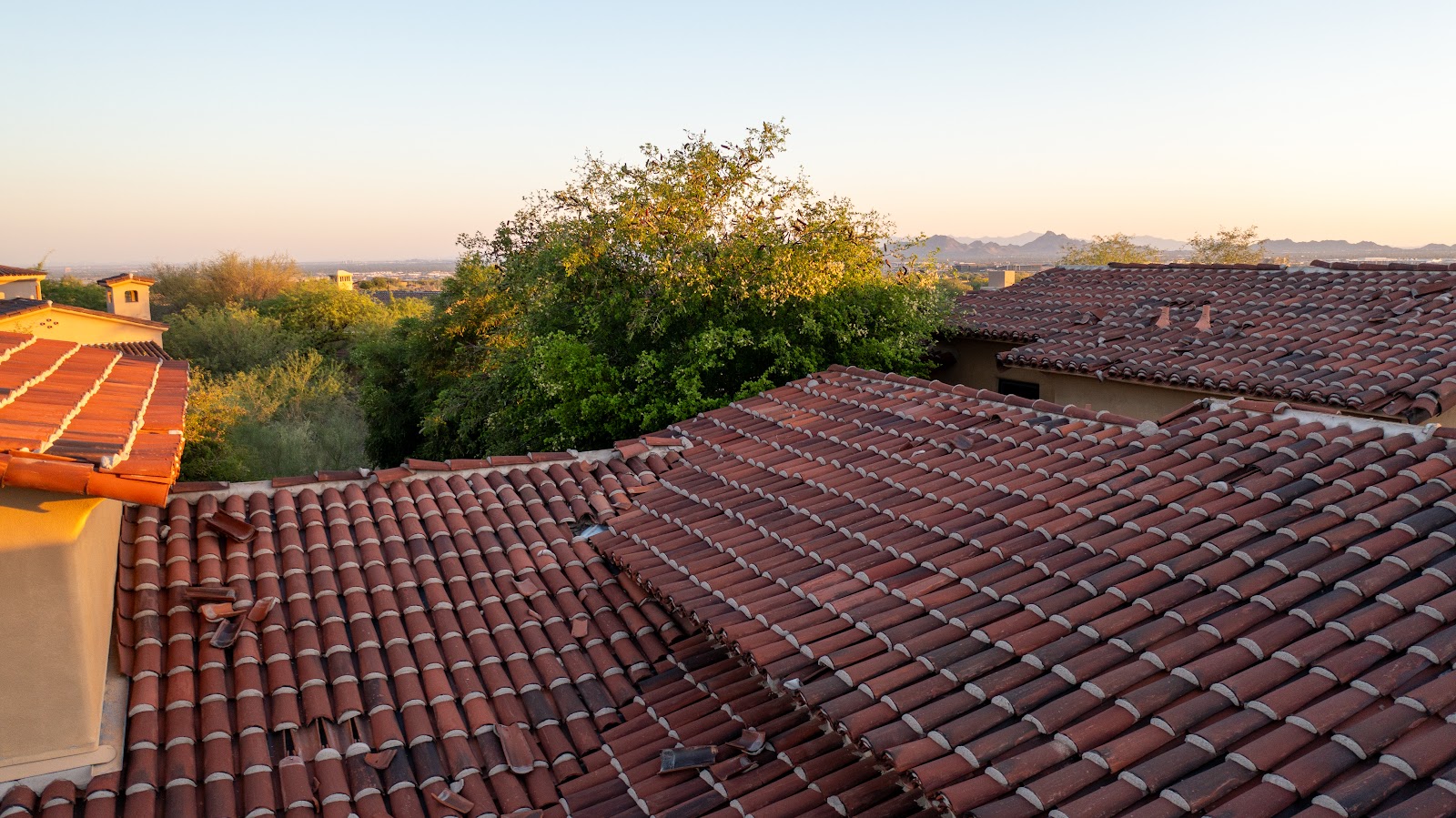 Clay Tile Roof on a Mediterranean-Style Home photo 8