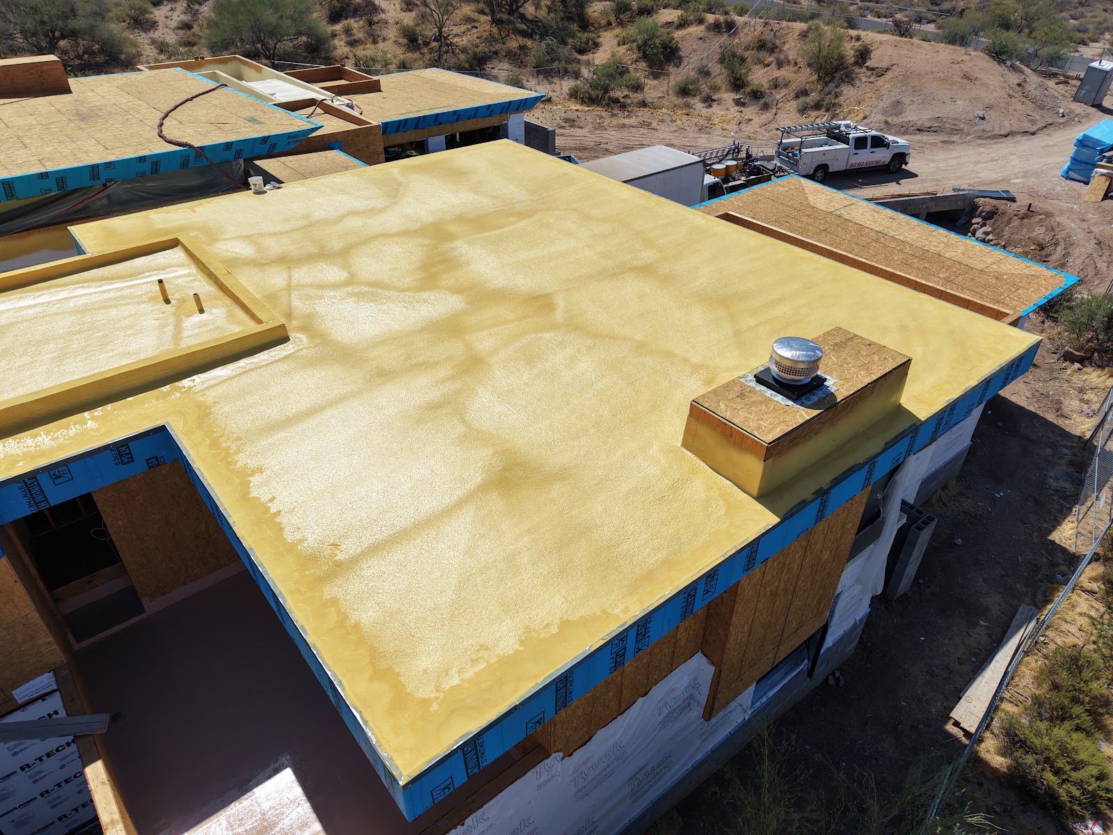 New Construction Spray Foam Roof photo 3