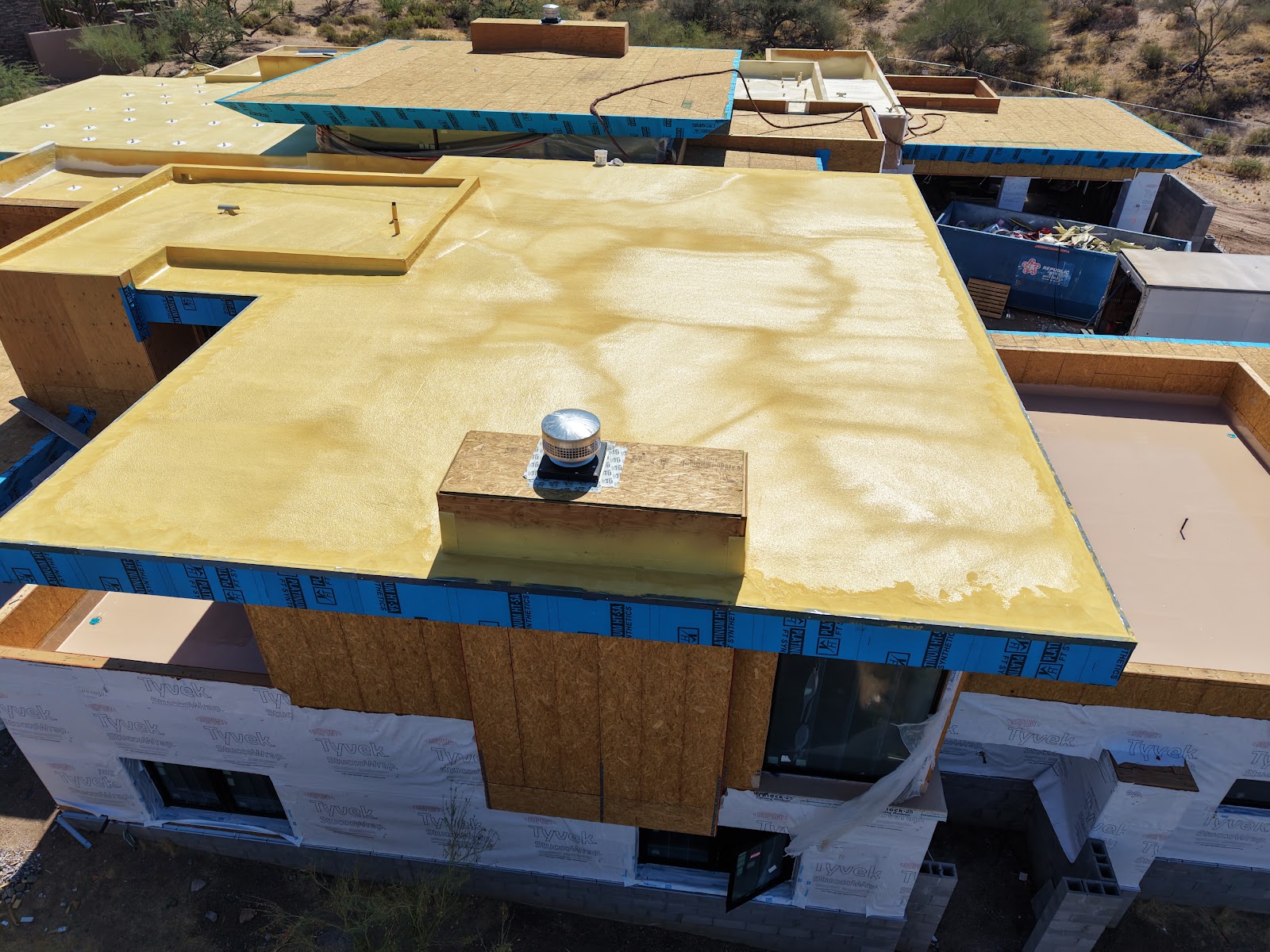 New Construction Spray Foam Roof photo 4