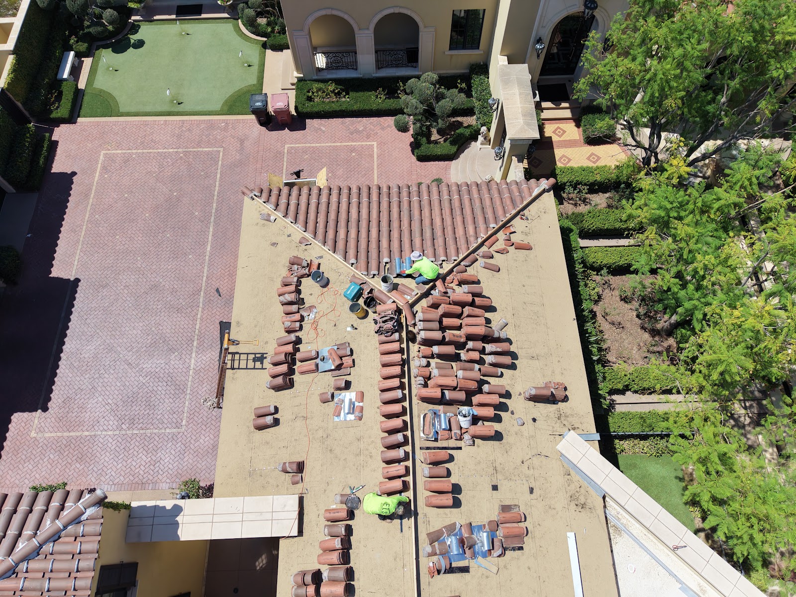 Clay Tile Underlayment Replacement photo 5