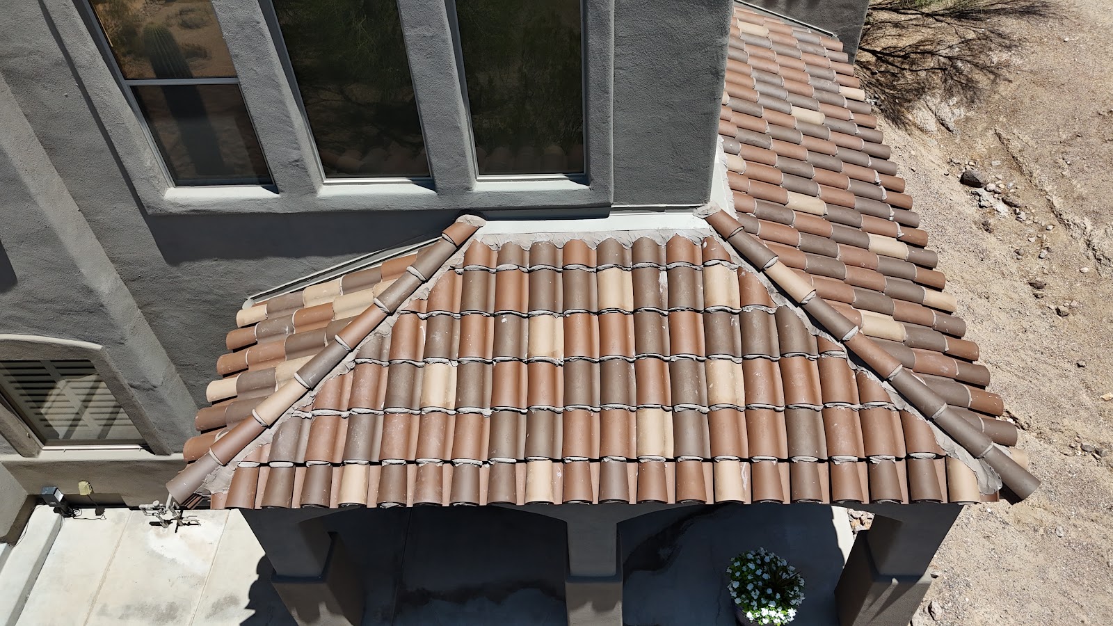 Clay S-Tile Roof photo 5