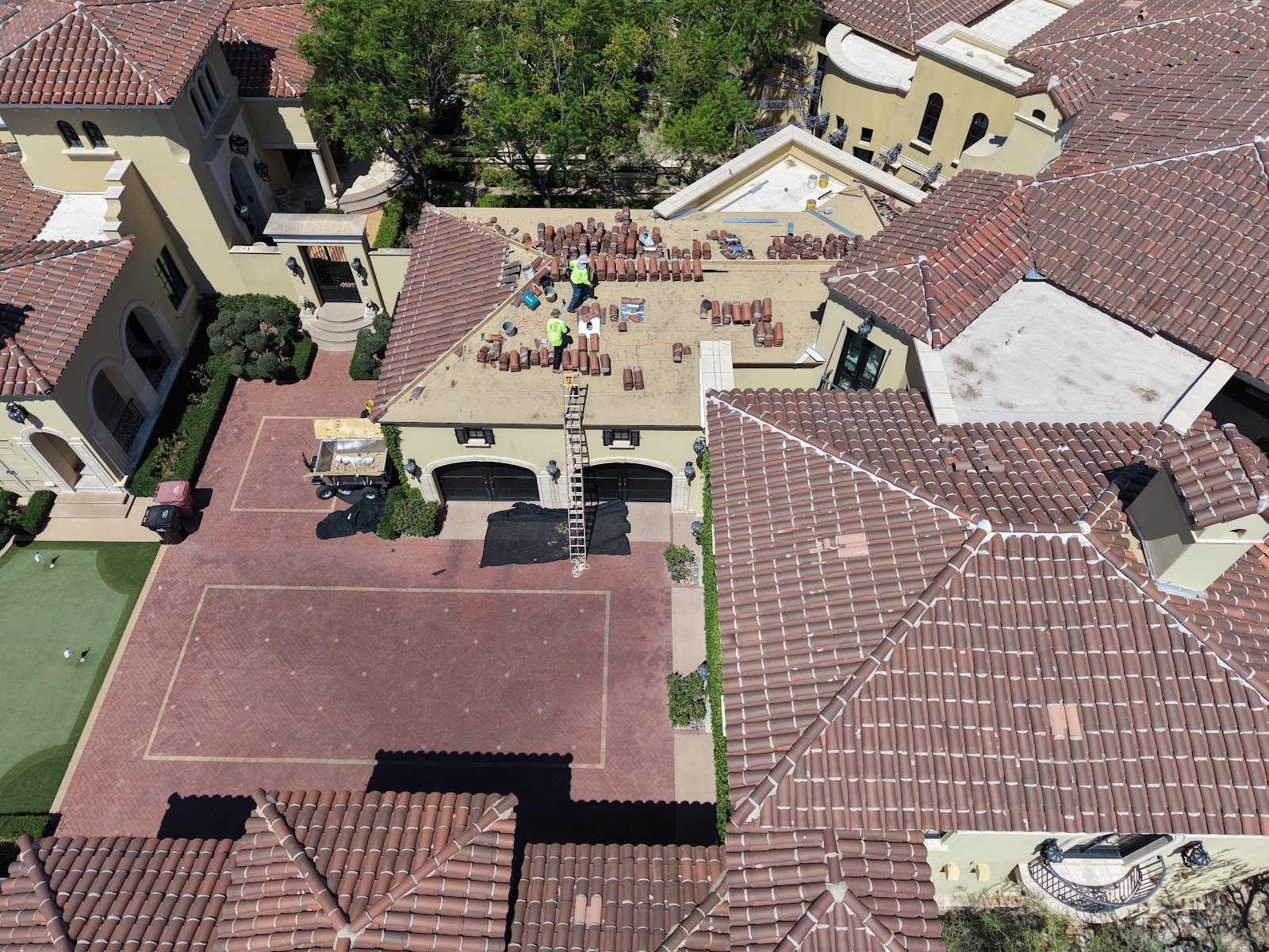 Clay Tile Underlayment Replacement photo 1