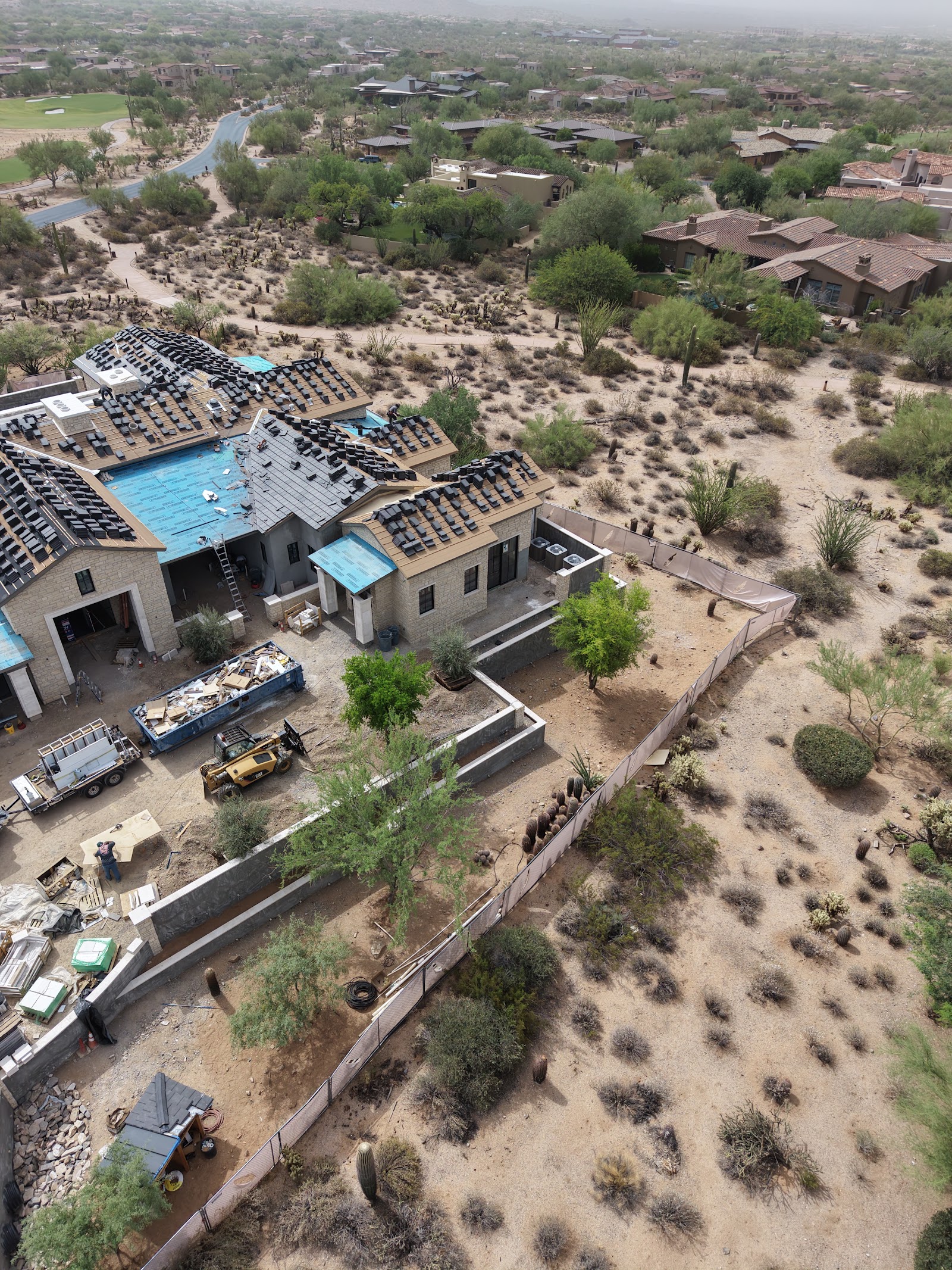 New Construction Tile Roof Installation photo 2