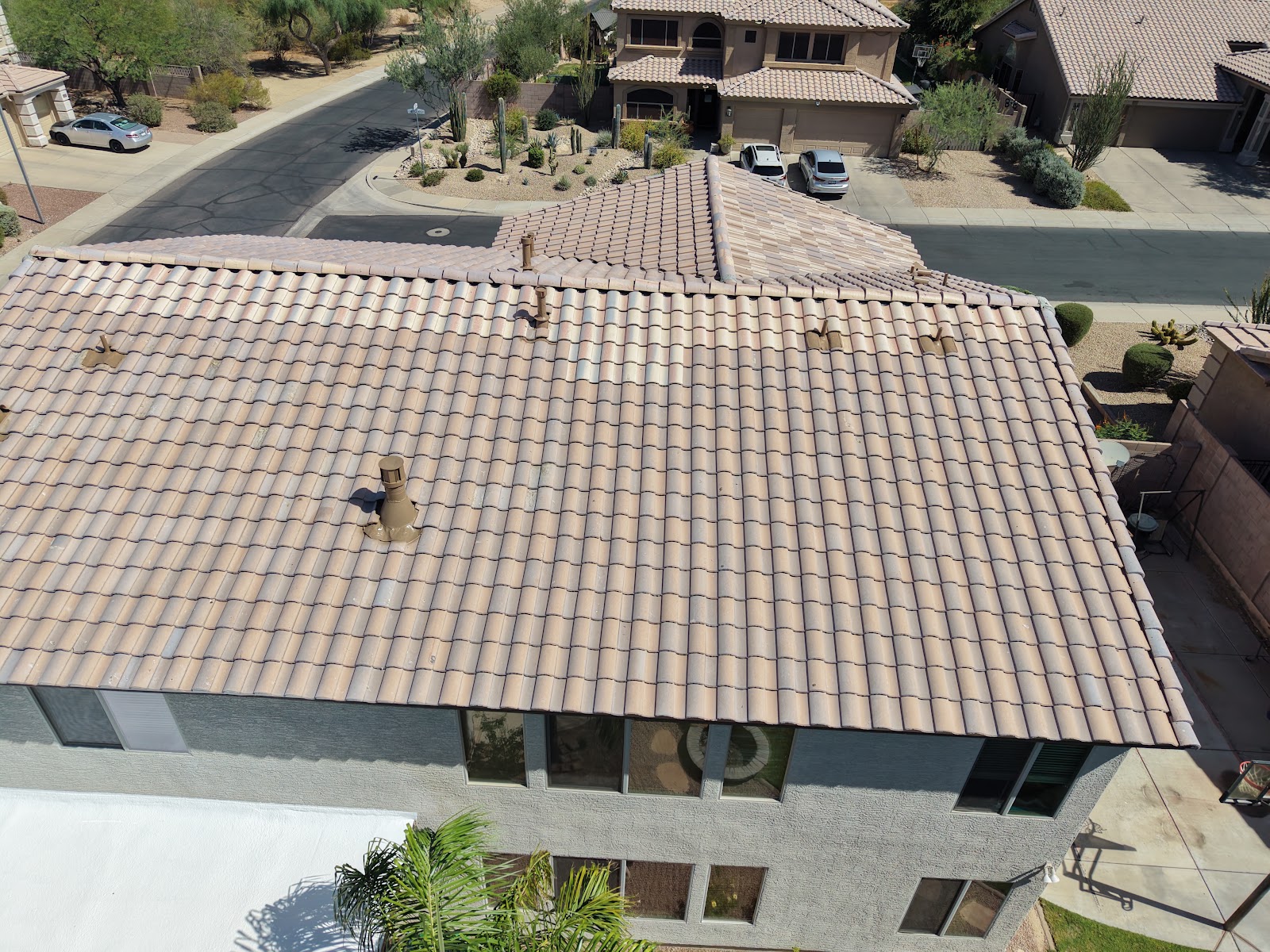 Tile Roof on a Two-Story Home photo 5
