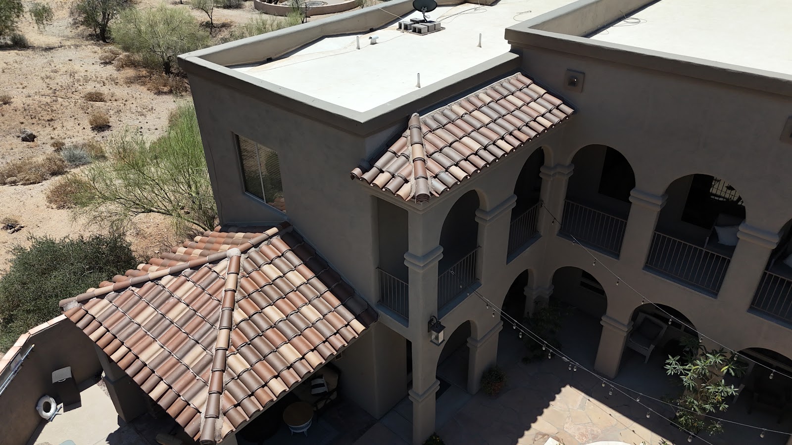 Clay S-Tile Roof photo 2