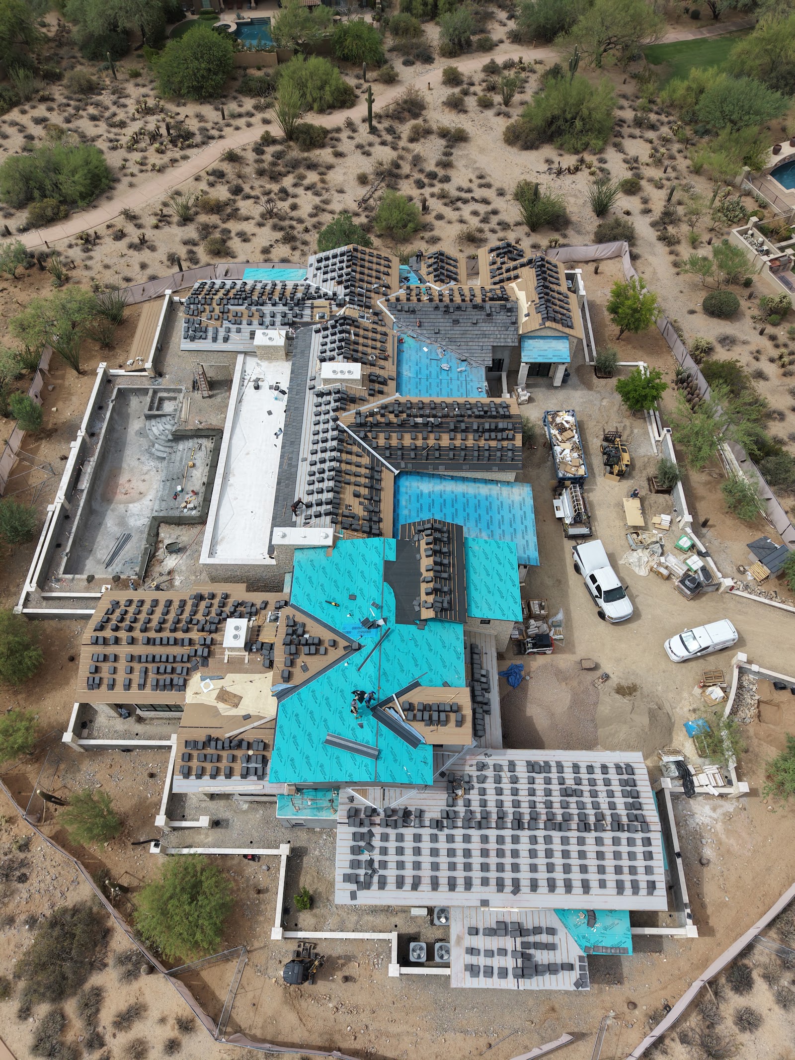 New Construction Tile Roof Installation photo 8